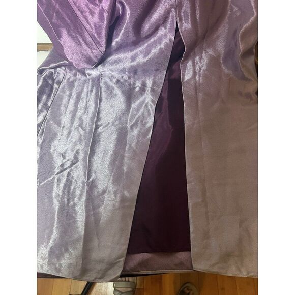Vintage Nadine Purple Ombré Whimsygoth Y2K Fairy Formal Maxi Dress Medium     Aa - Picture 7 of 7